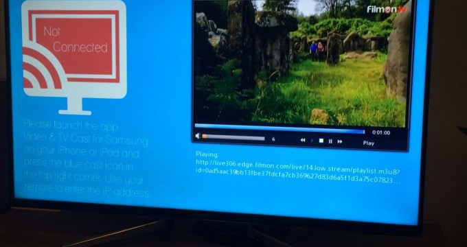 Stream video from iphone or ipad to Samsung smart TV